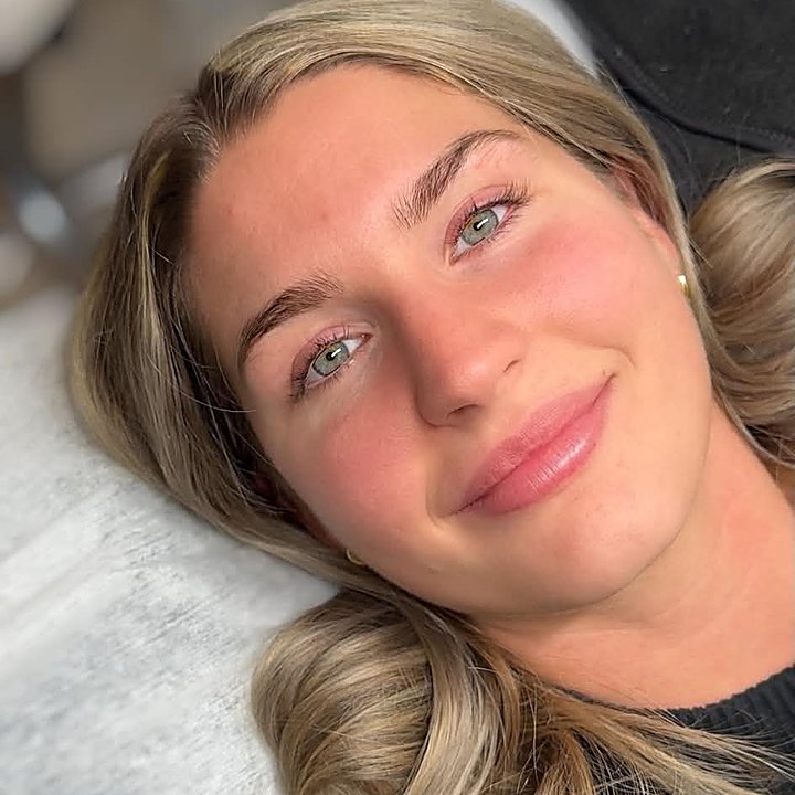 Före lashlift i Mora
